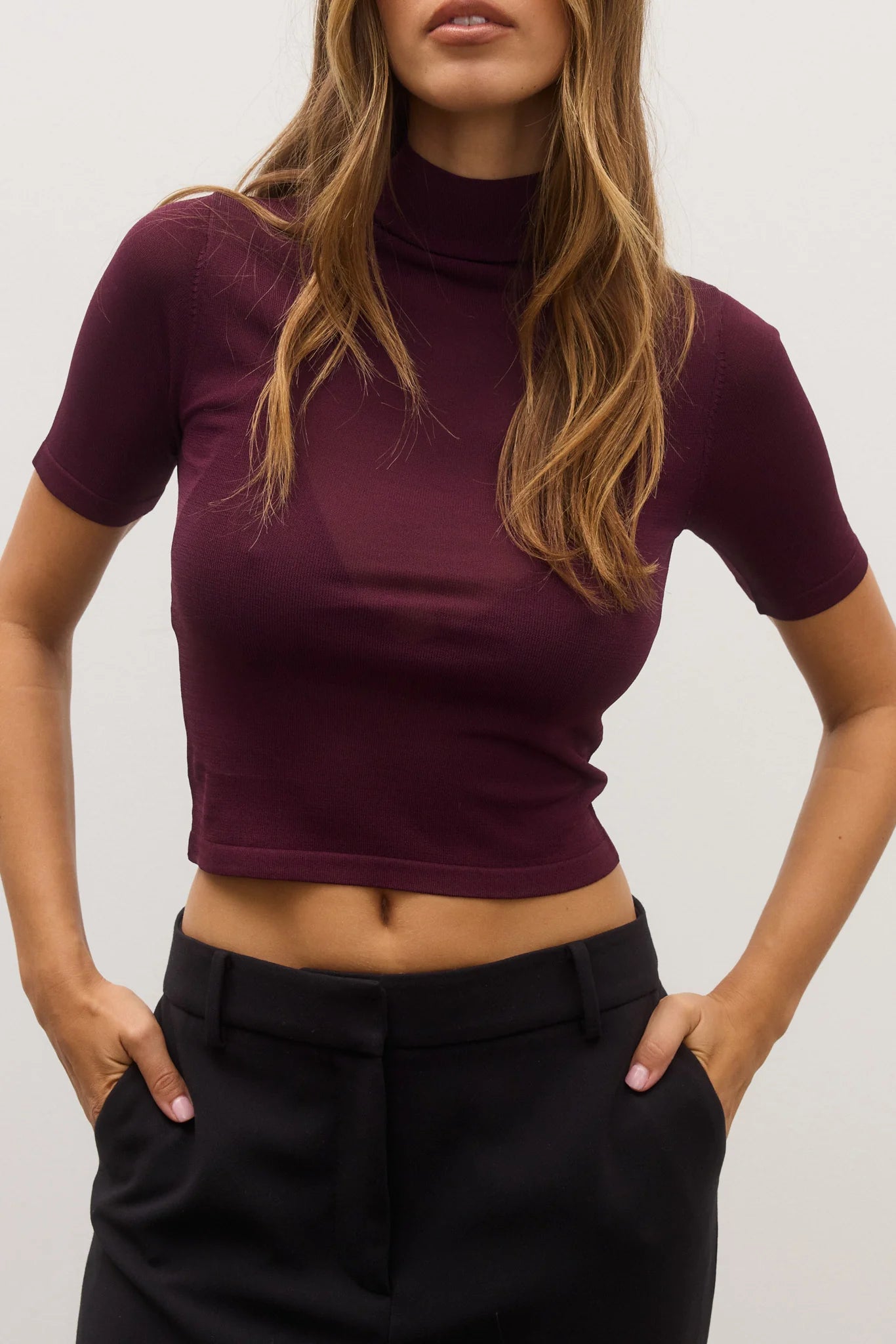 Shay Top - Plum