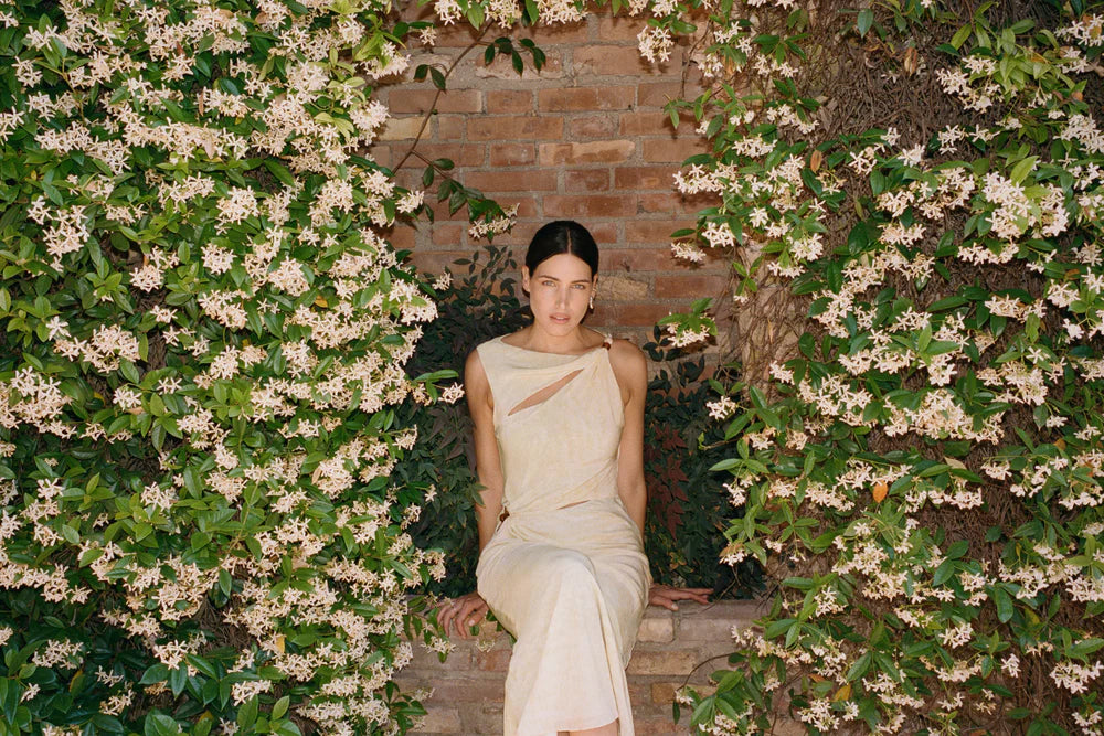 Citterio Gown - Giardino Citro Print