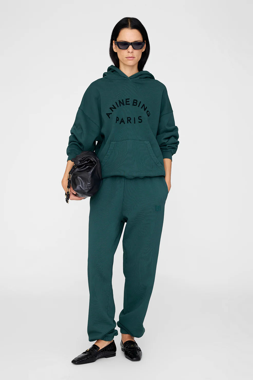 Harvey Sweatshirt Paris - Dark Teal