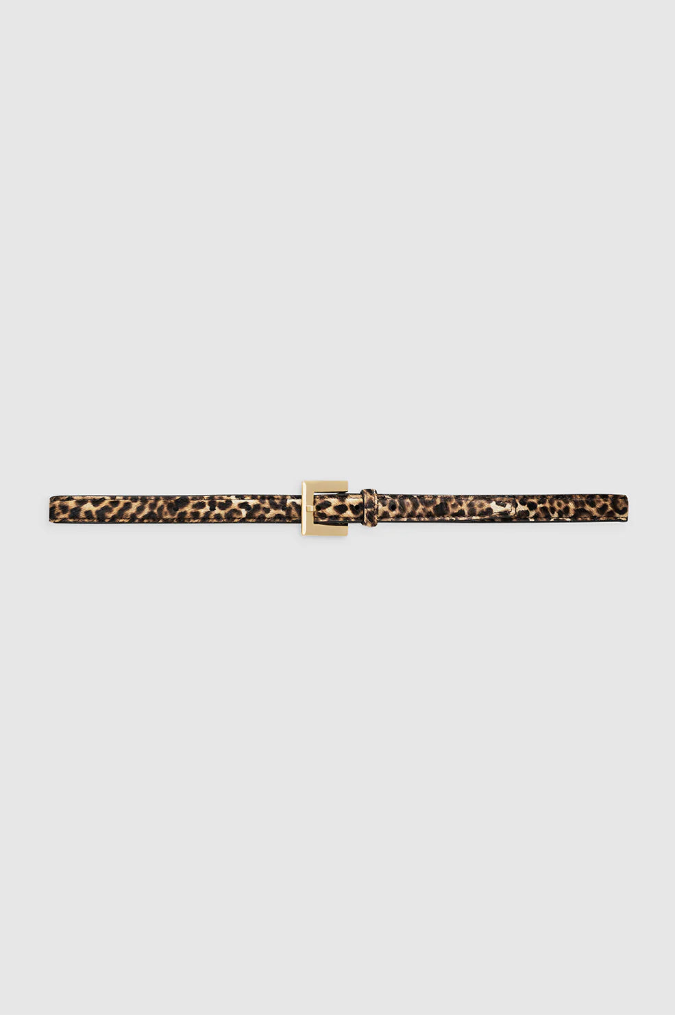 Nicola Belt - Leopard Calf Hair