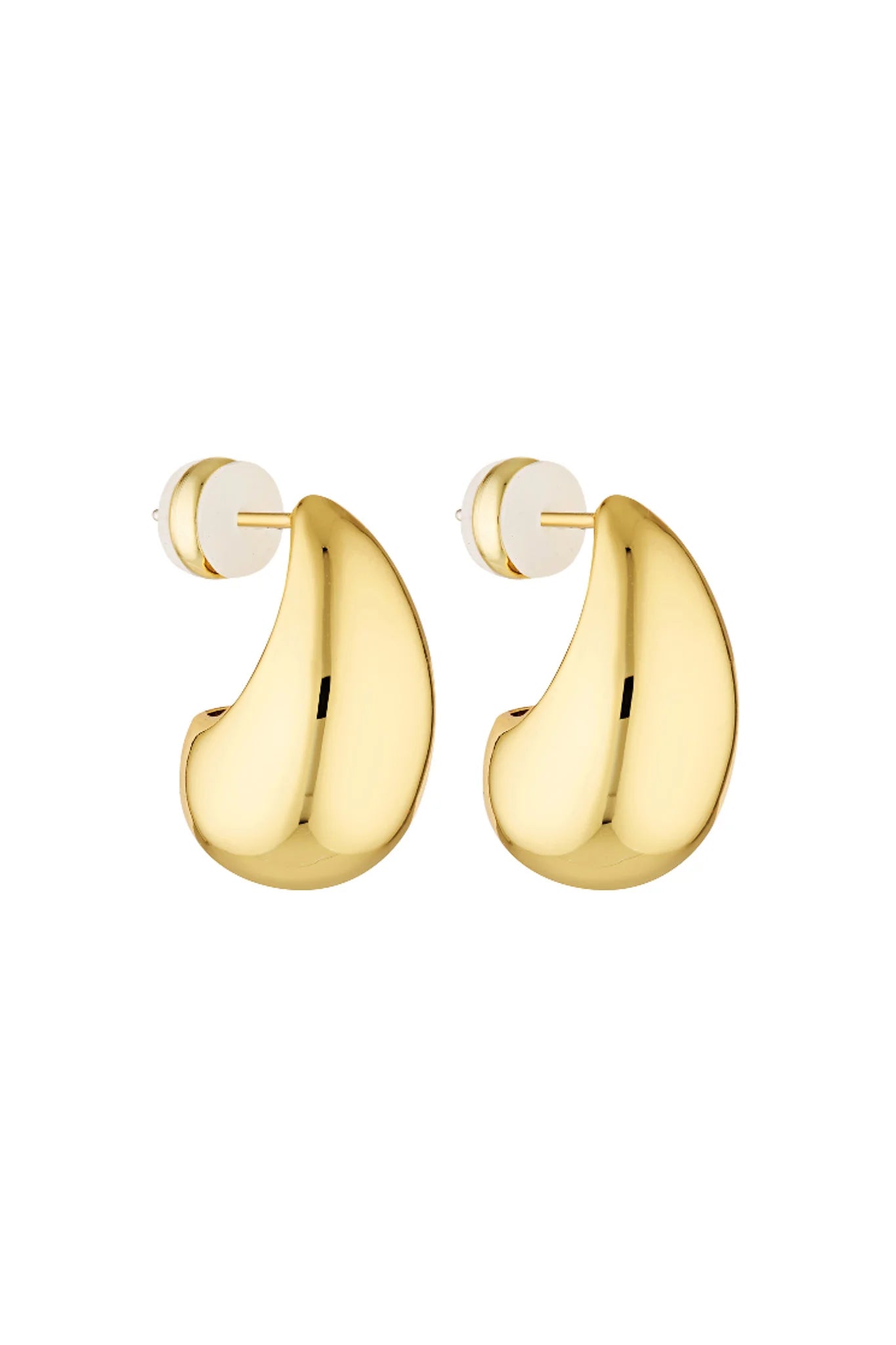 Porter Baby Cushion Earrings - Gold