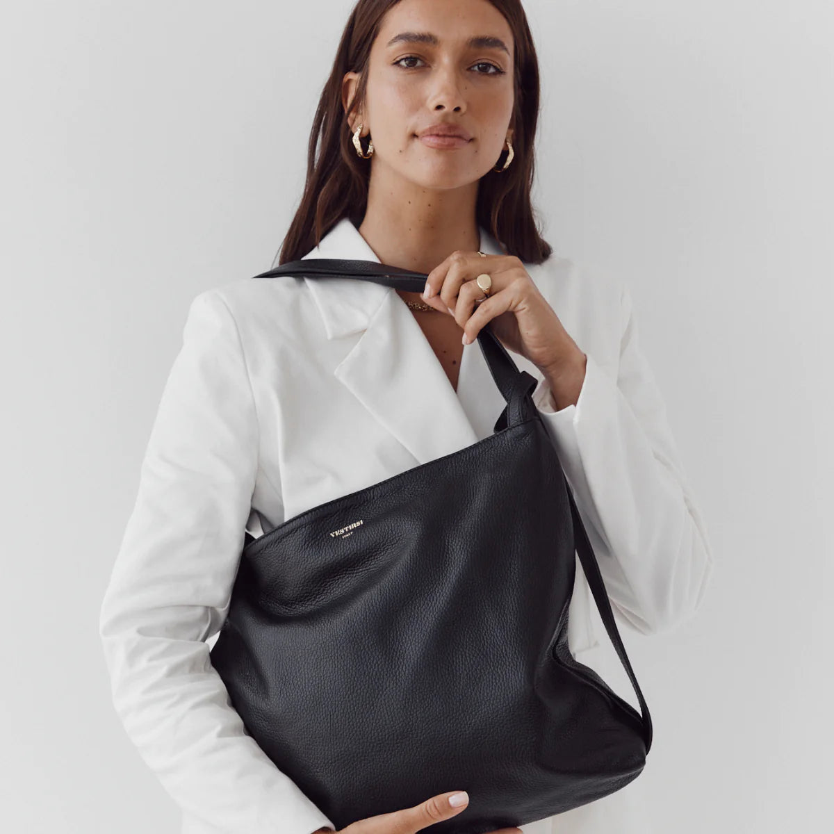 Bella 2-in-1 Convertible Backpack Tote - Black