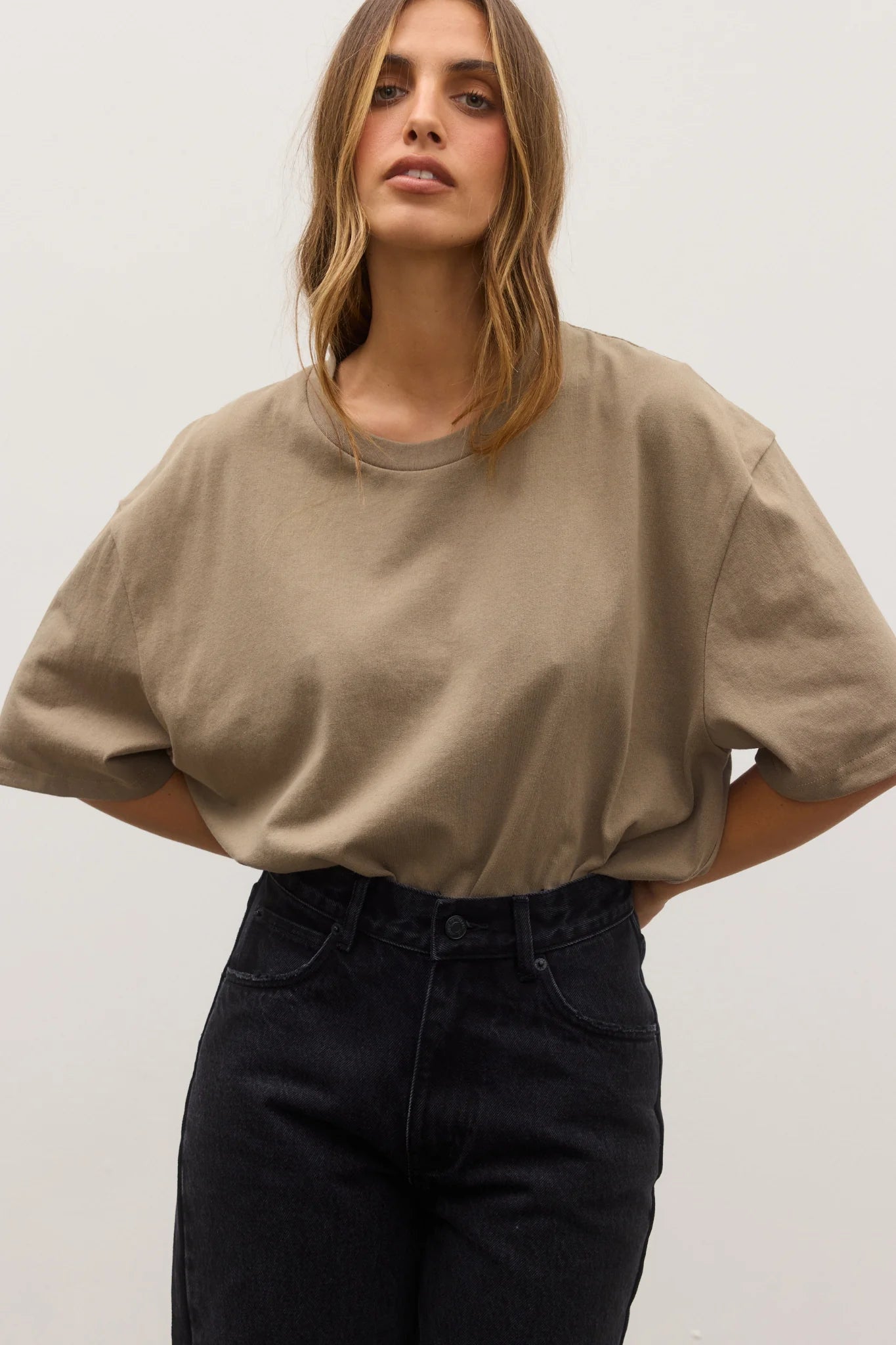 Jonas Boyfriend Tee - Military