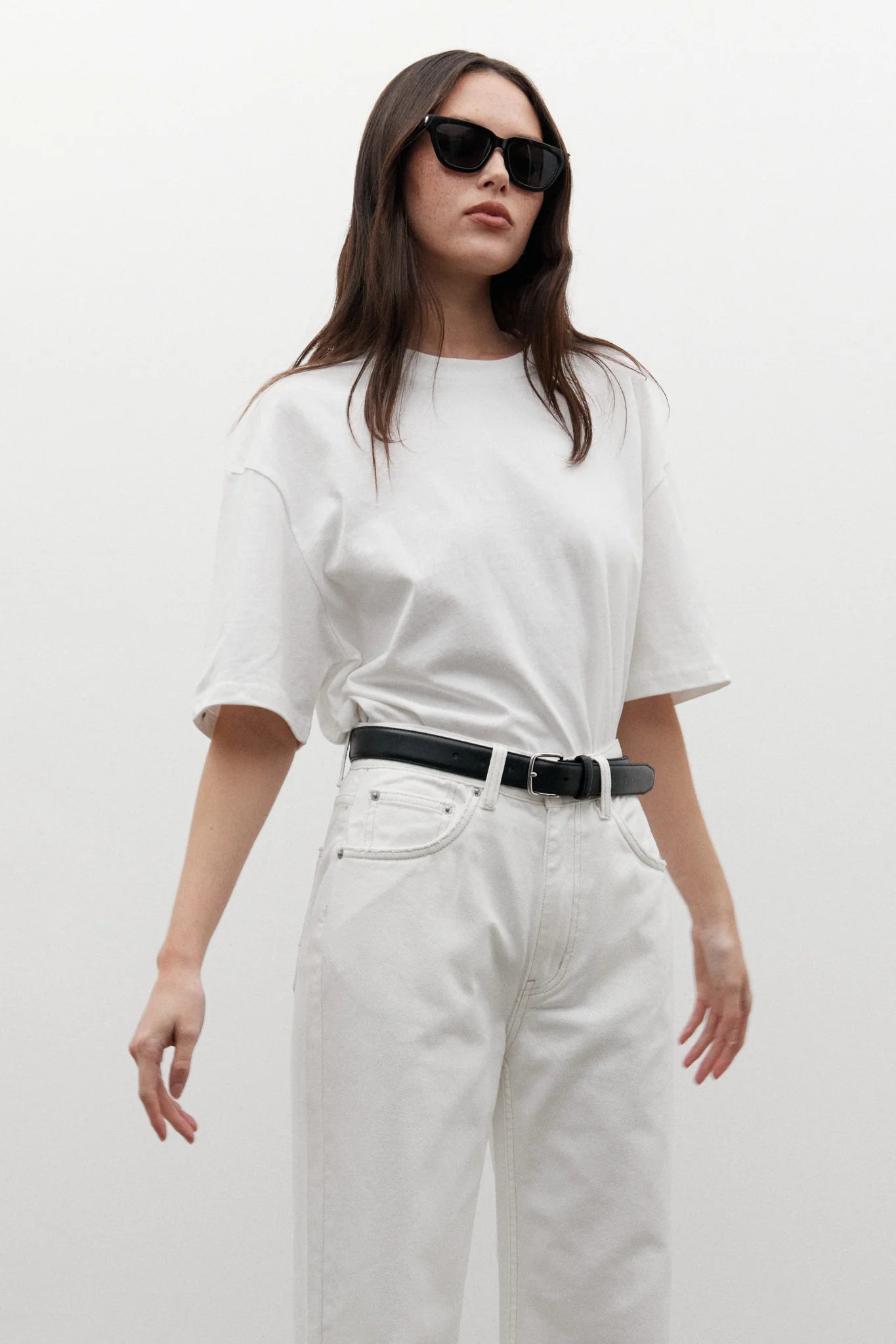 Jonas Boyfriend Tee - White