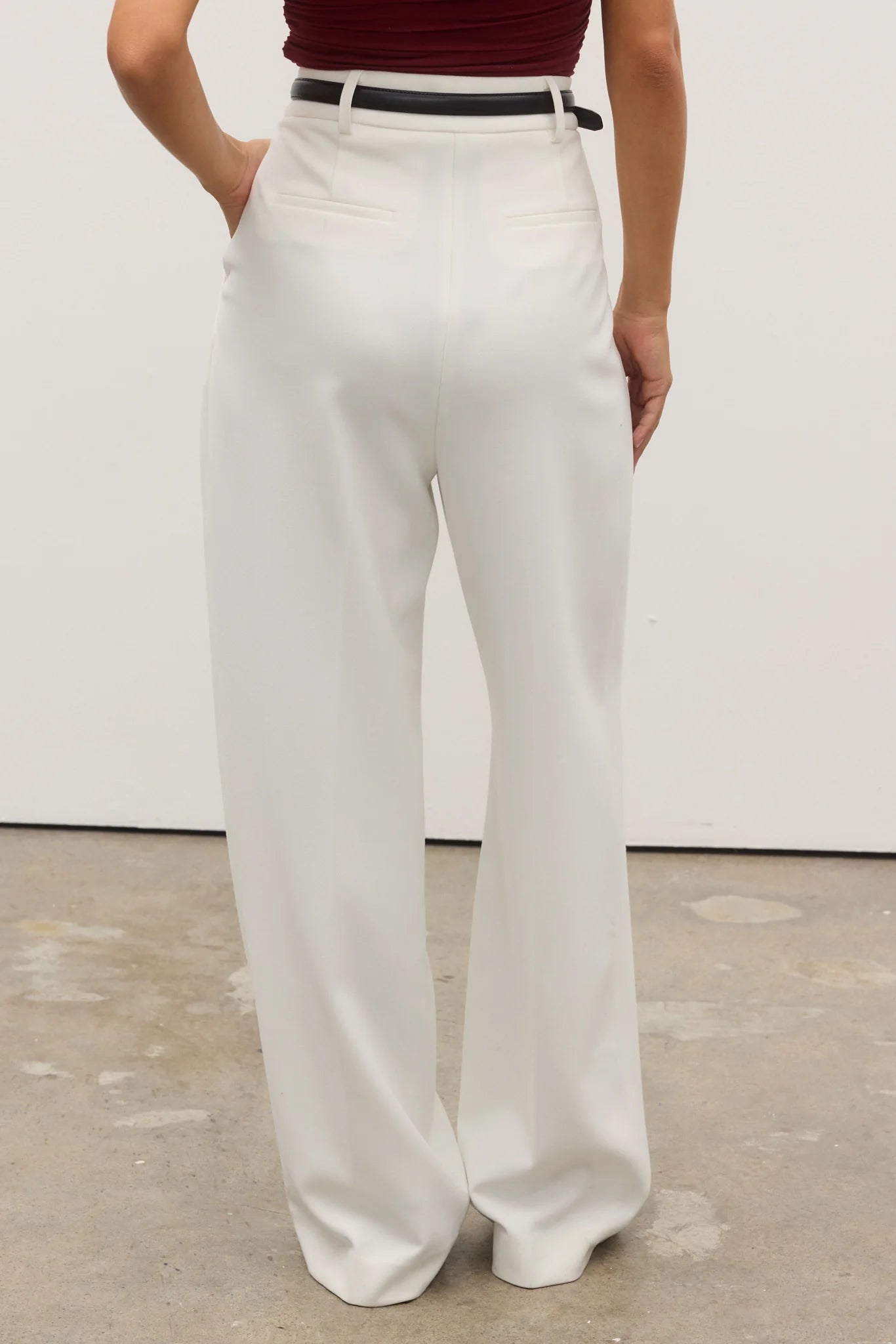 Lucille Pant - Ivory