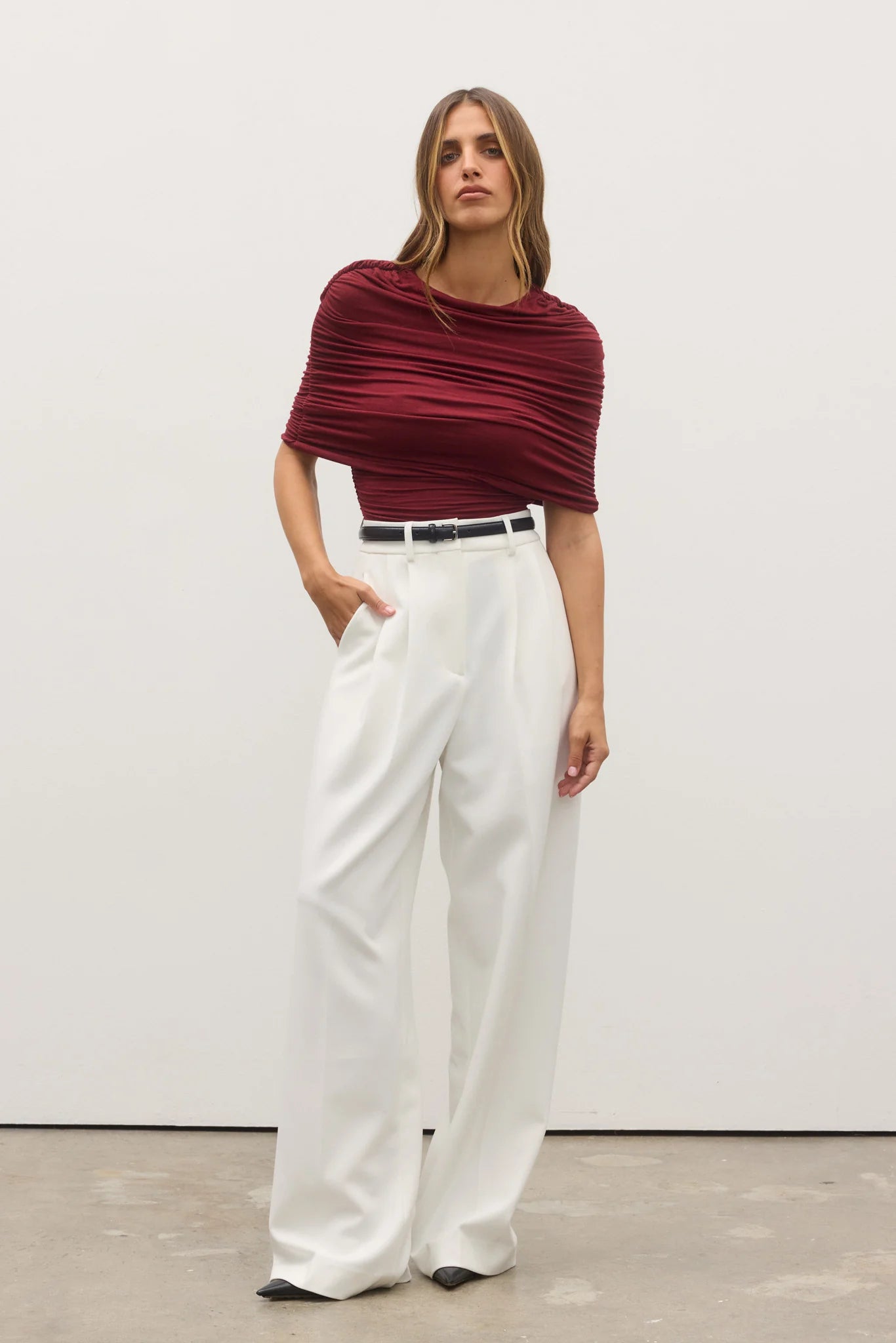 Lucille Pant - Ivory