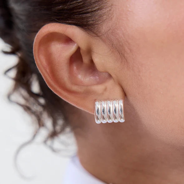 Clemmie Earrings - Silver