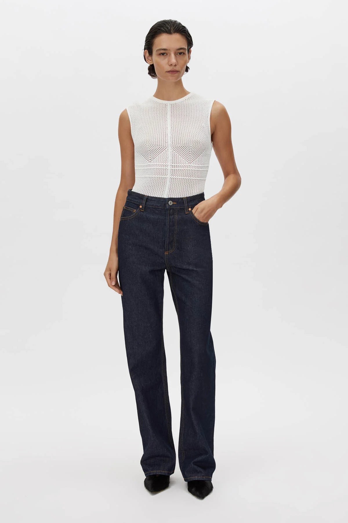 Anisia Bodysuit - White