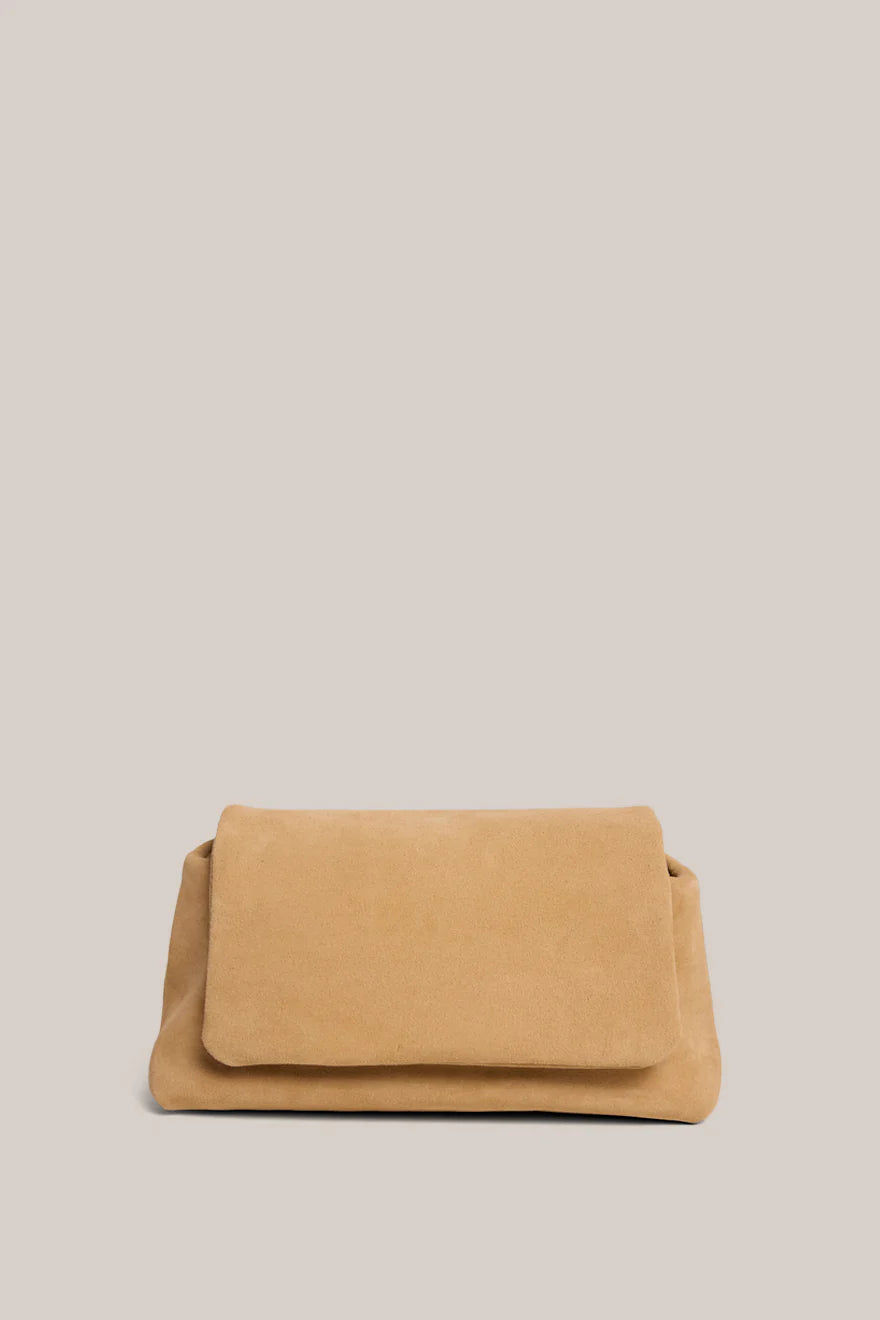 Celeste Latte Clutch Crossbody Bag