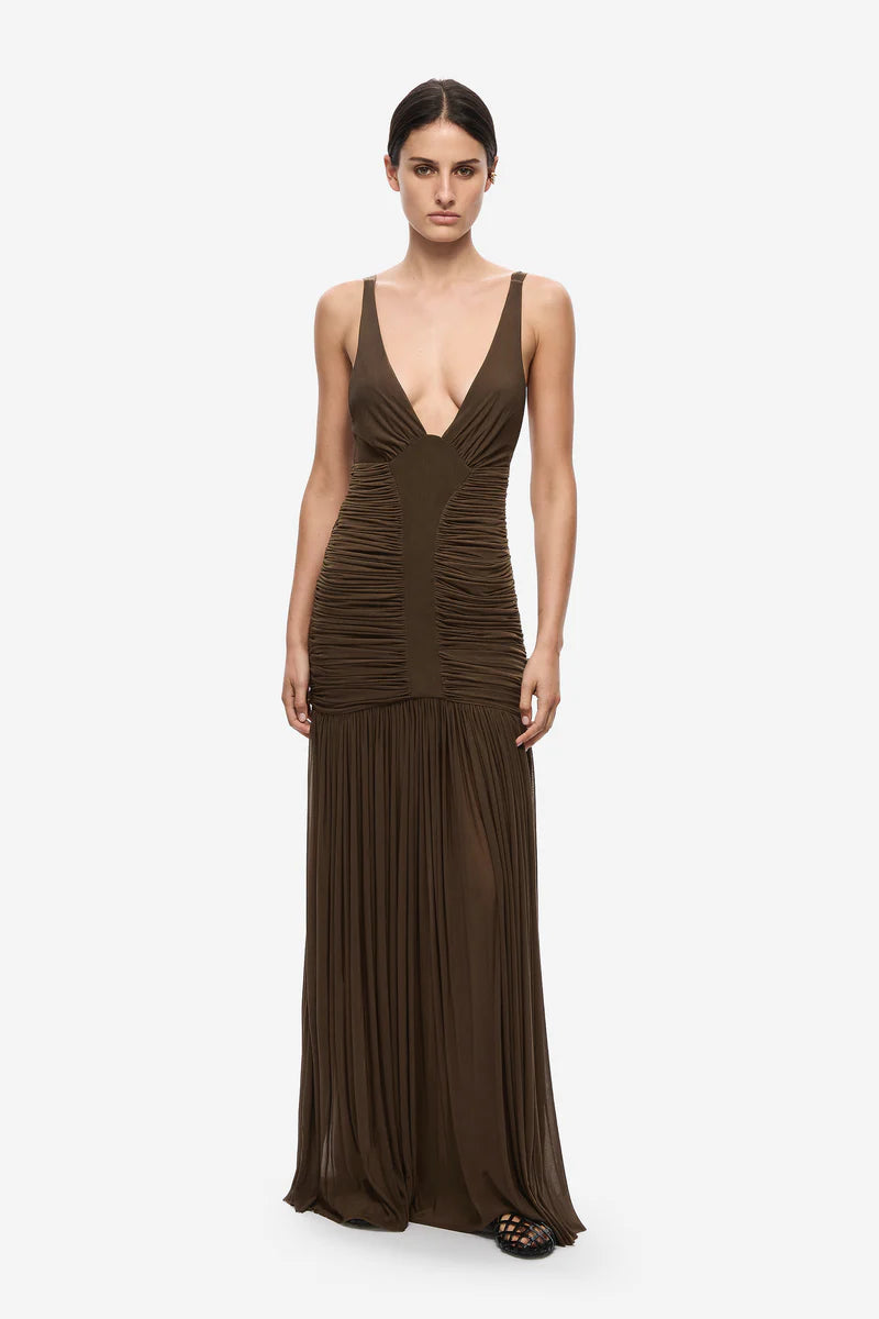 The Inferno Jersey Dress - Carafe