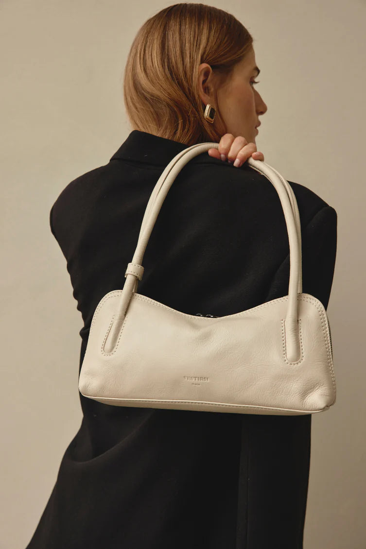 Fallon Ivory Shoulder Bag