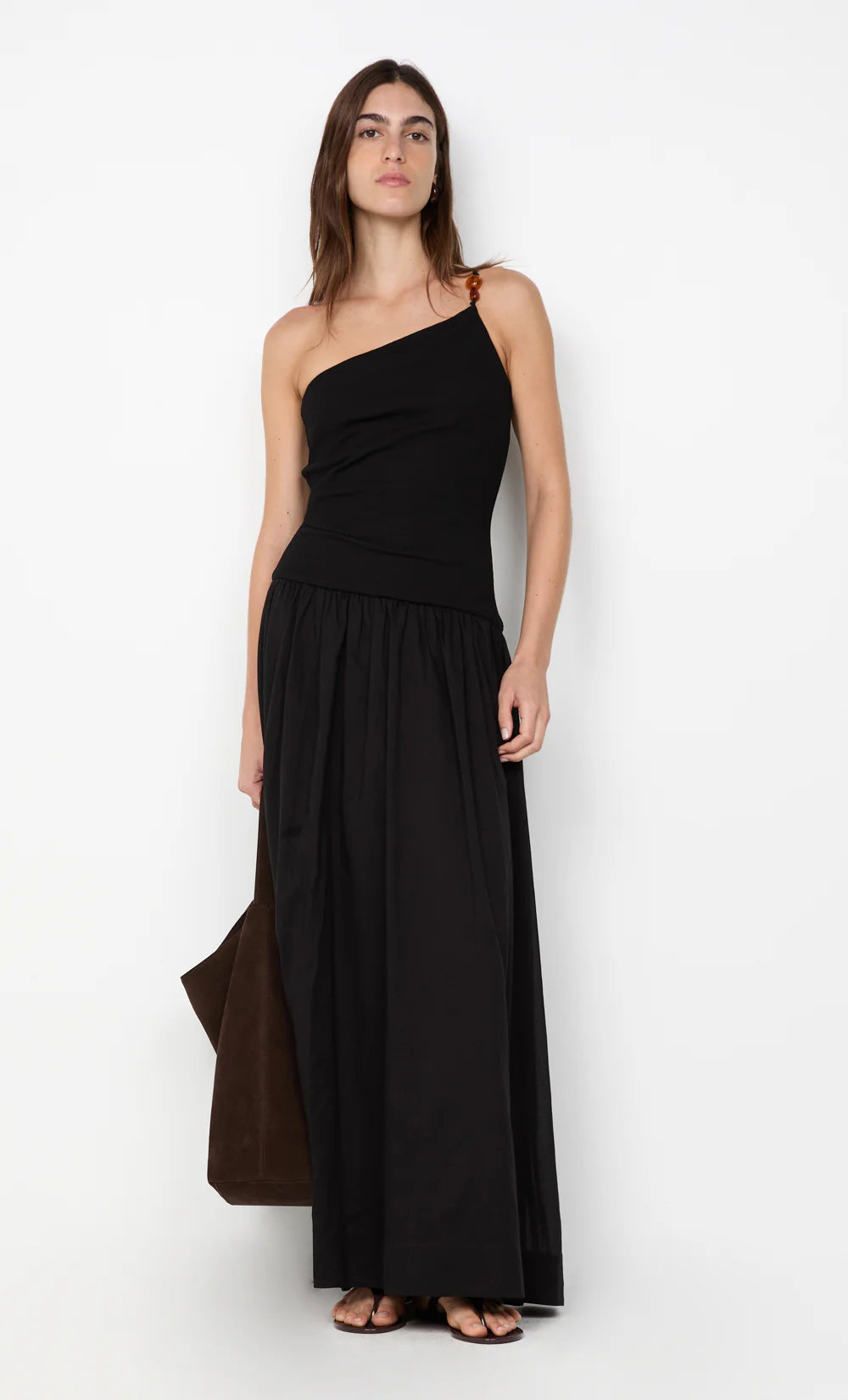 Bec + Bridge - Sabrine Asym Maxi Dress - Black