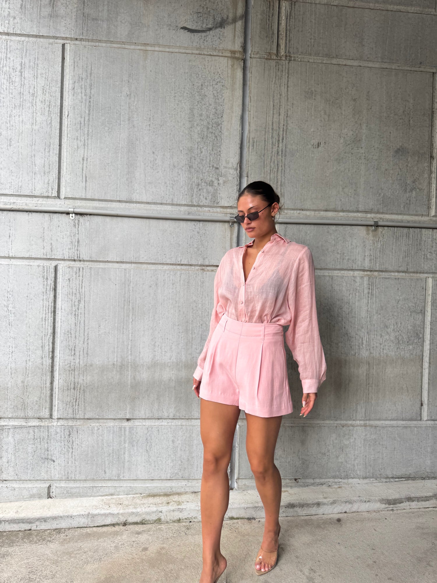 Sophia Shirt - Rose Pink