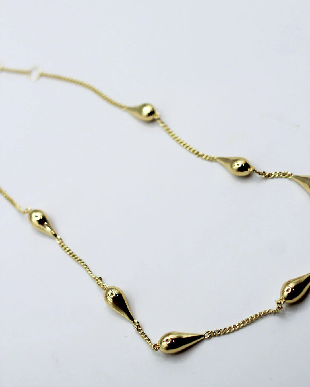 Rainfall Necklace - 18k Gold Plating