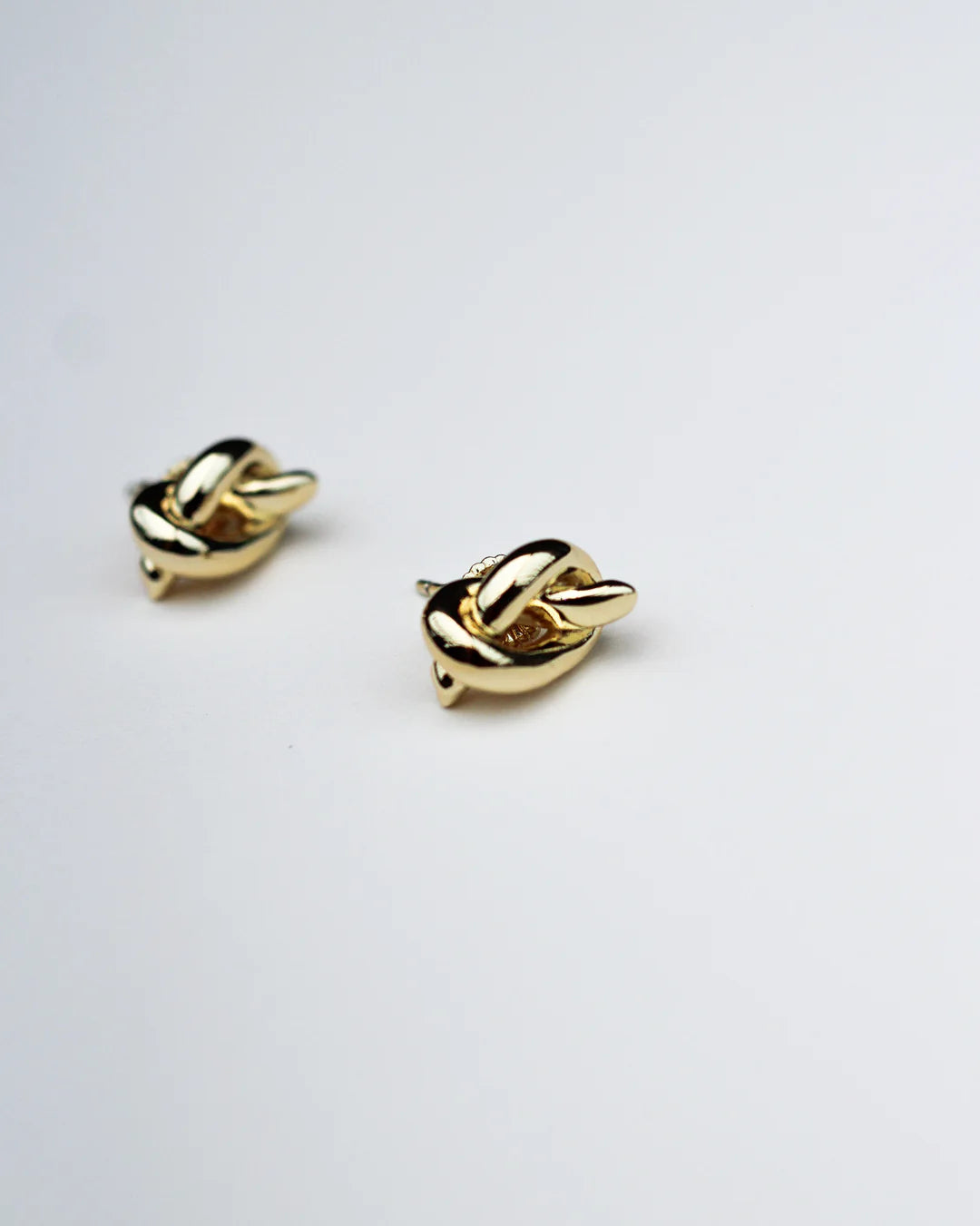 Knot Studs - Solid Sterling Silver