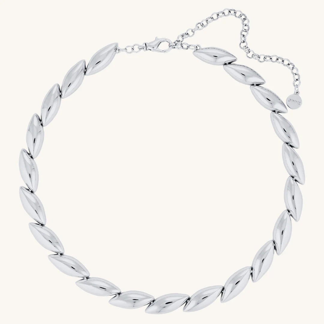 Marquise Necklace Large - Silver
