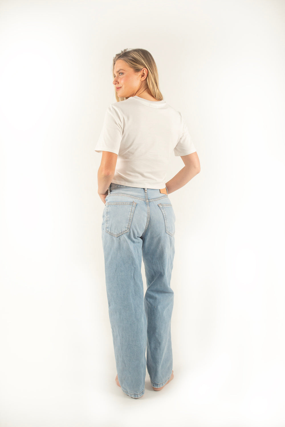 Vogue Corset Tee - White