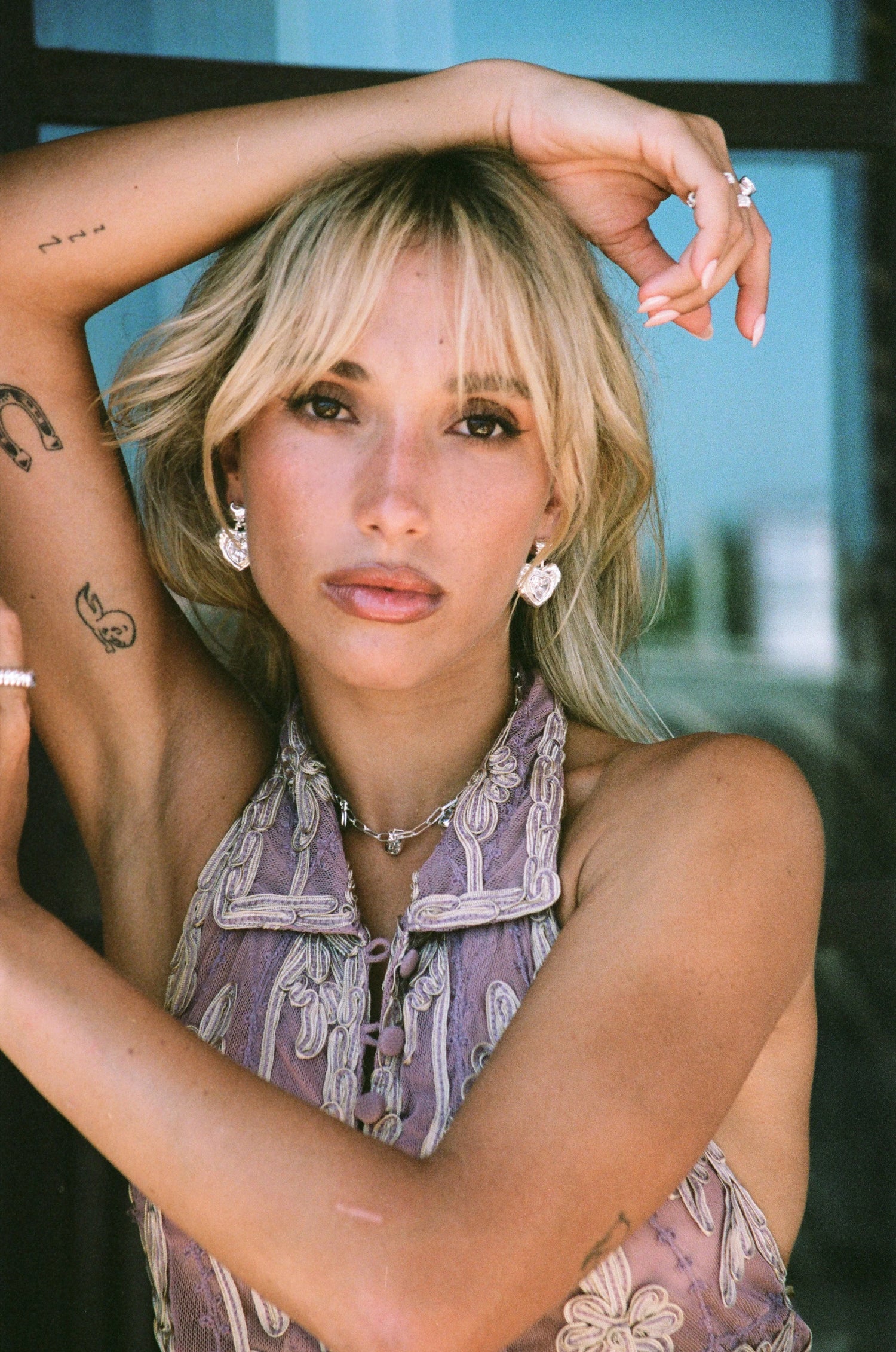 Suri Earrings Silver