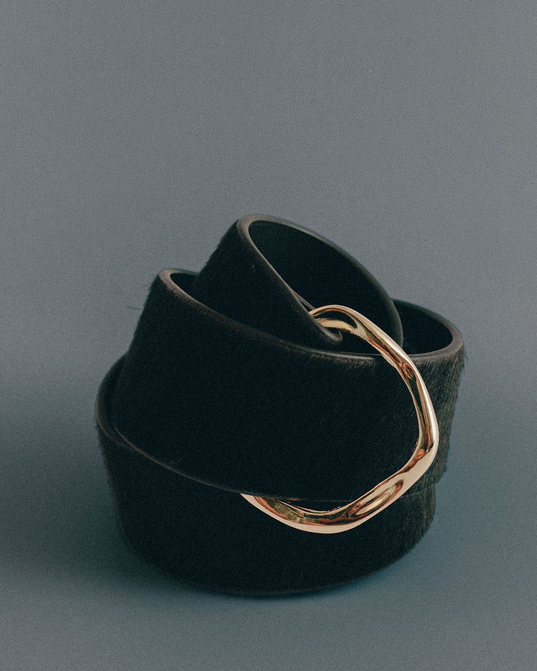 Hardware Knotted Belt | Brown + Gold