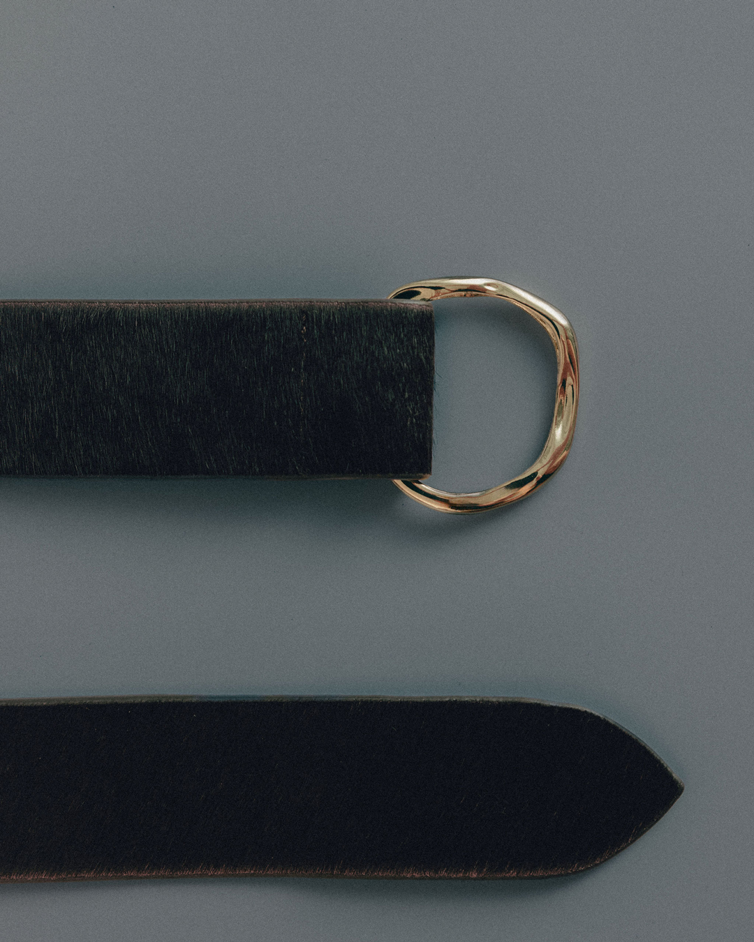 Hardware Knotted Belt | Brown + Gold