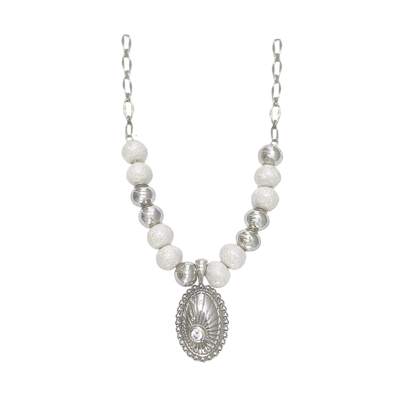 Ophelia Necklace - Silver