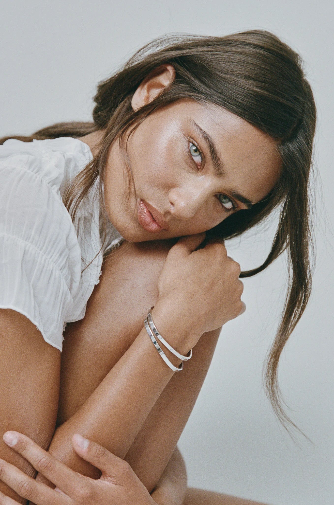 Dylan Bangle Celestial Silver