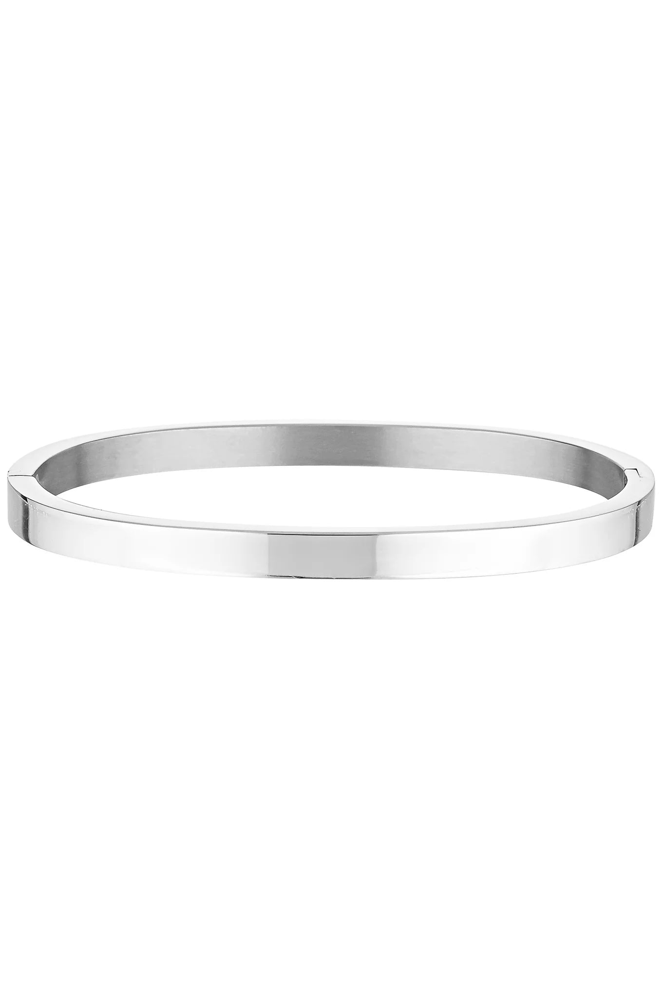Dylan Bangle Plain Silver