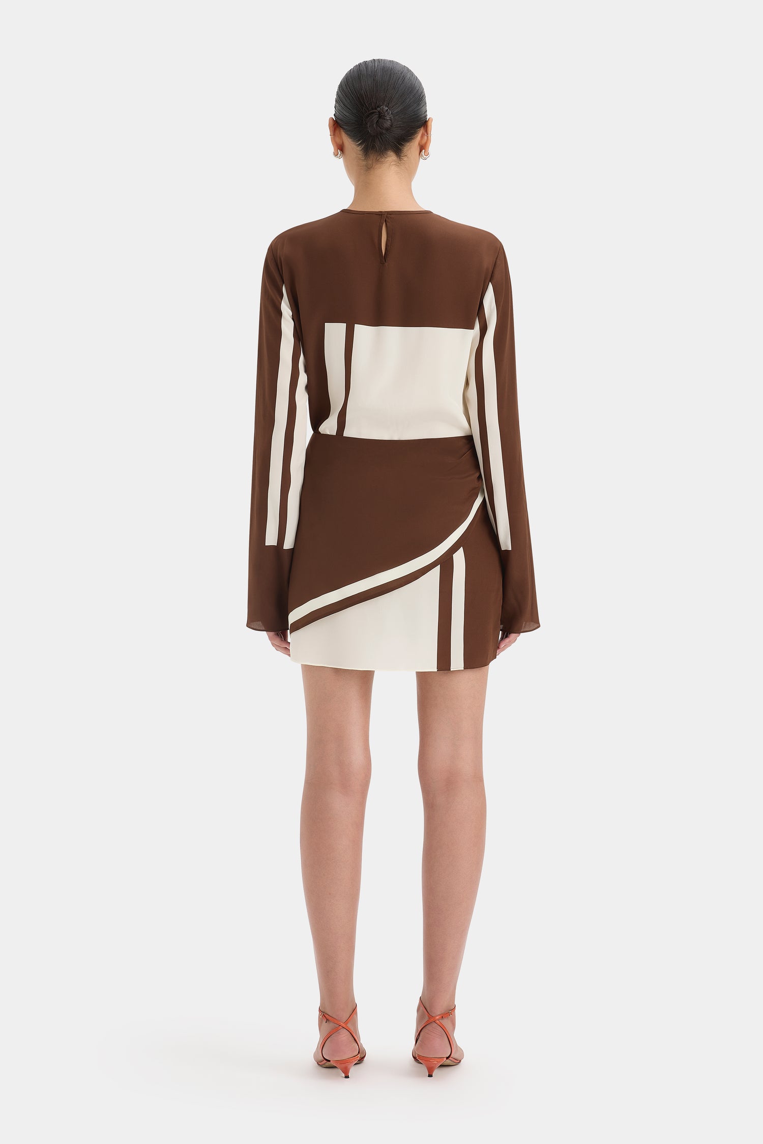 Destino Twist Mini Dress - Pacha Stripe