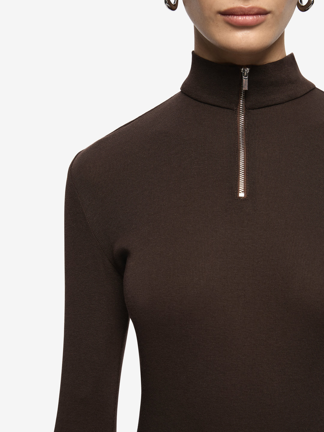 Moneta L/S Top - Dark Choc