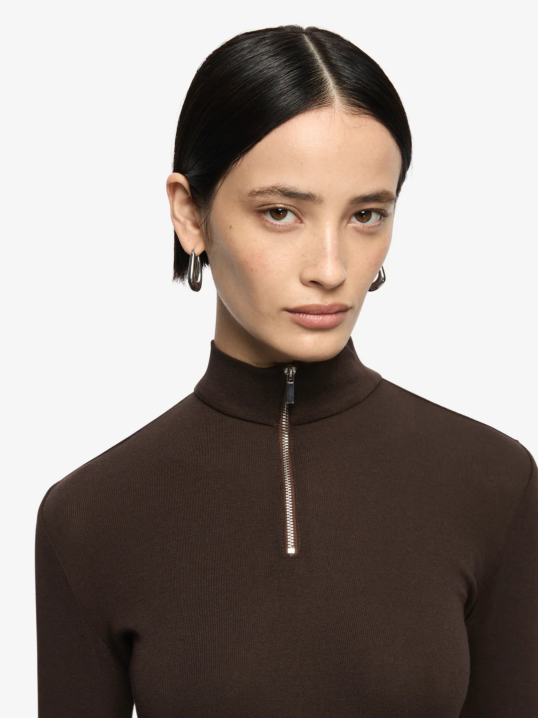 Moneta L/S Top - Dark Choc