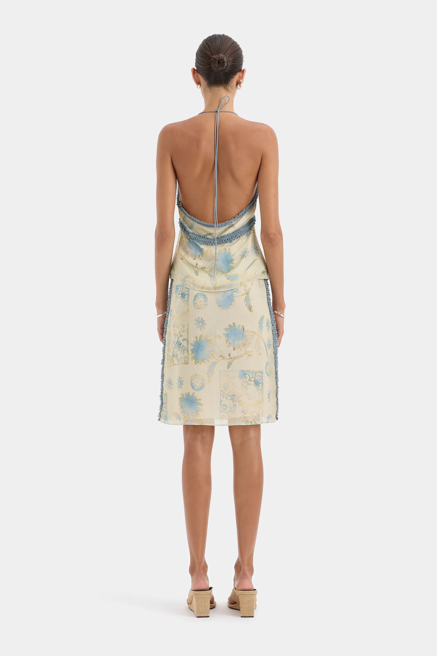 Cecile Halter Top - Eira Butter