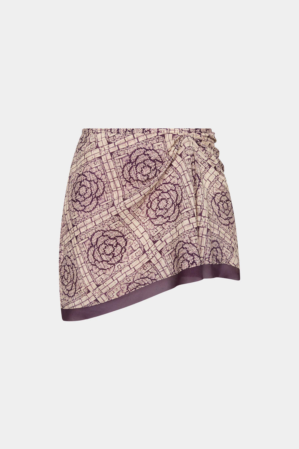 Mireli Mini Skirt - Rose Parquet