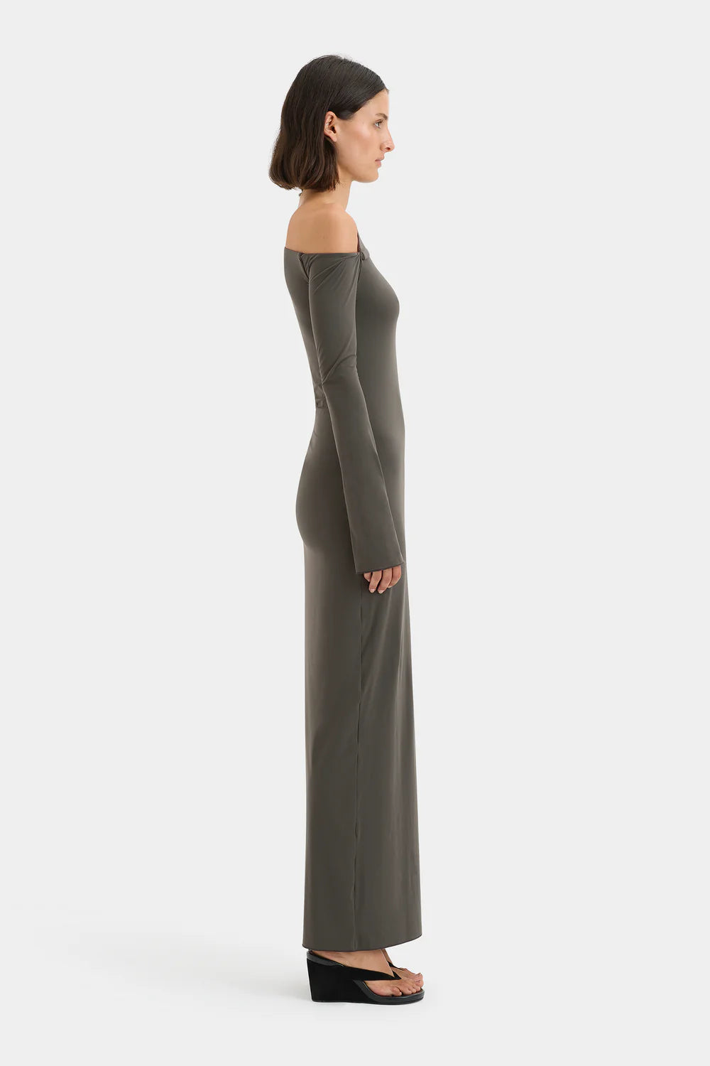 Hana Tie Maxi Dress