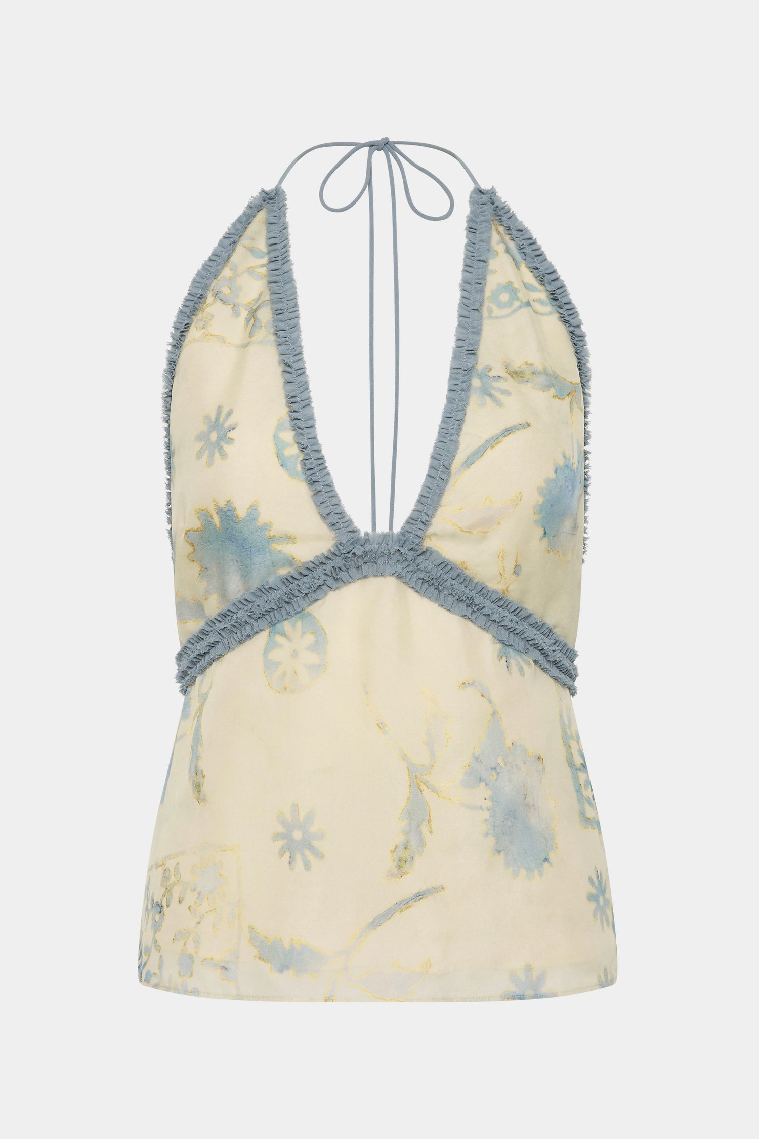 Cecile Halter Top - Eira Butter