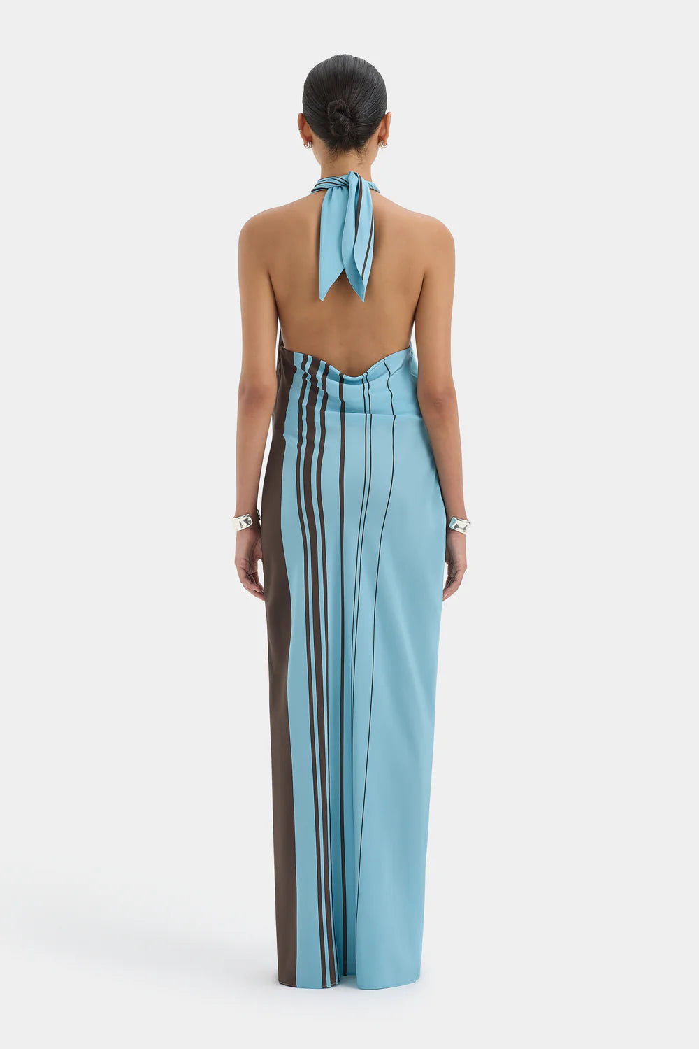 Rioja Halter Scarf Midi Dress