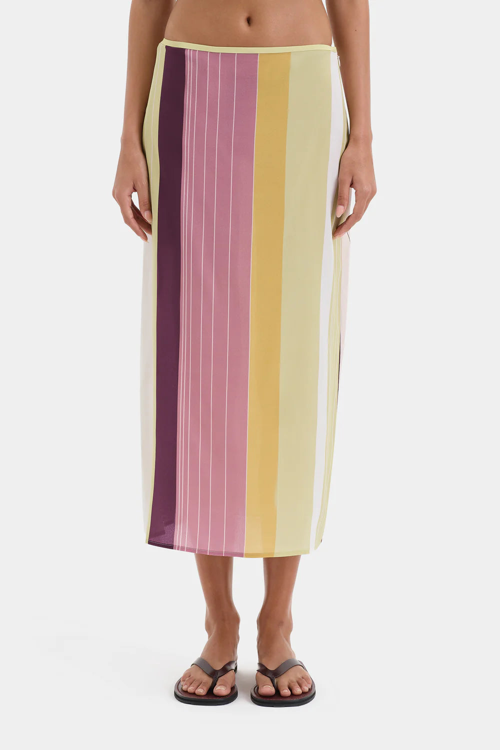 Fontana Skirt - Elisa Stripe