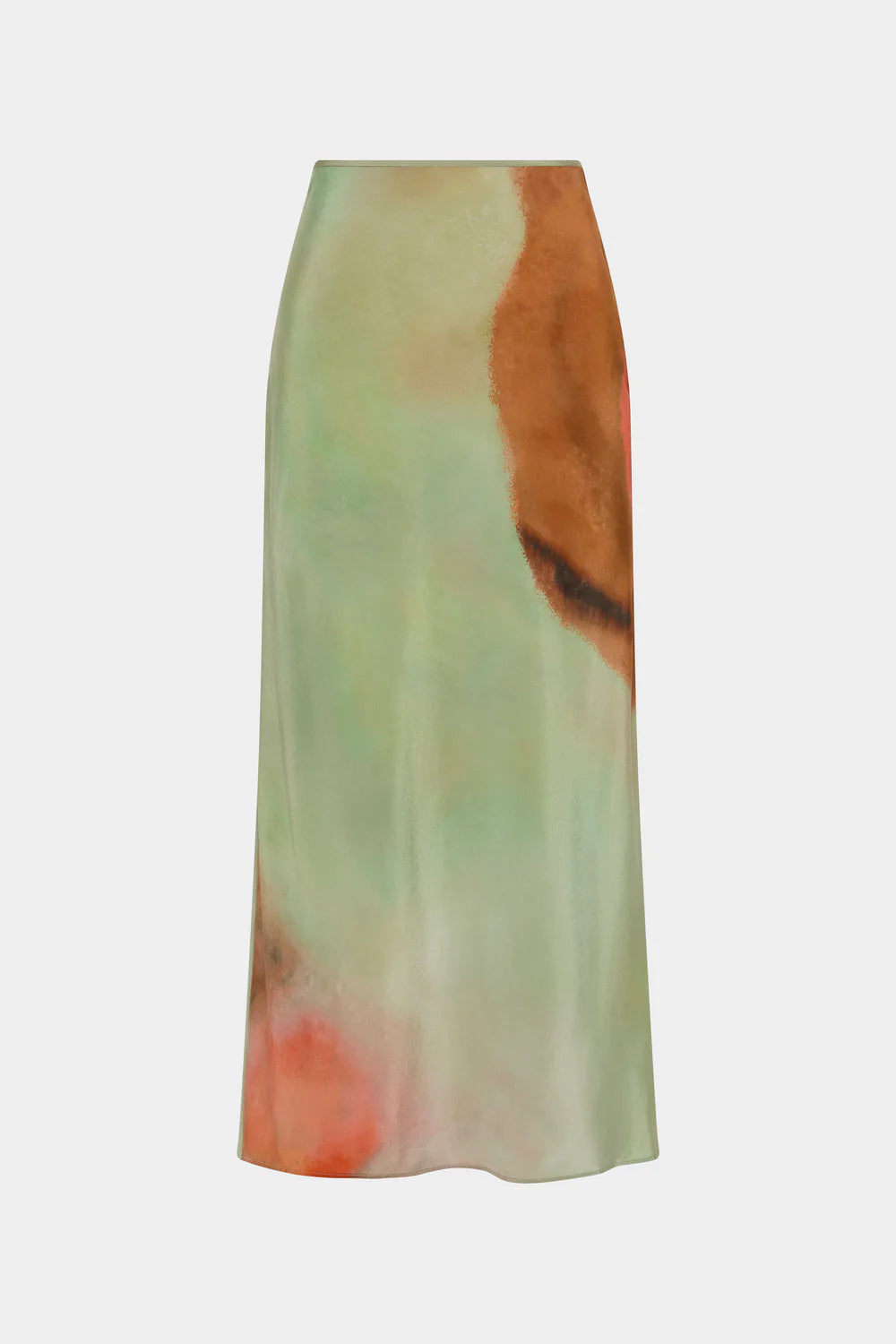 Calle Midi Skirt - Acquerello Print