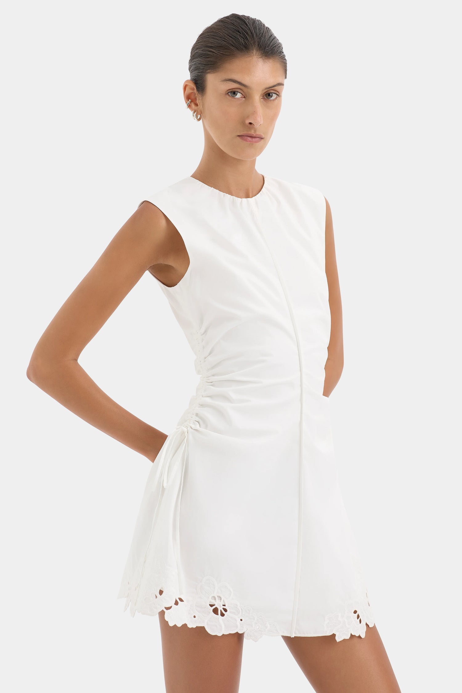 Klara Ruched Mini Dress