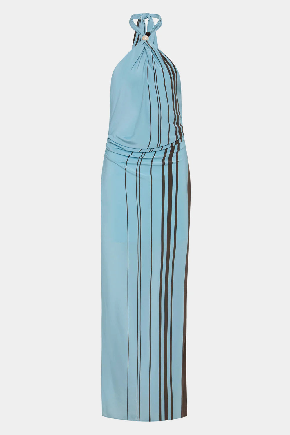 Rioja Halter Scarf Midi Dress