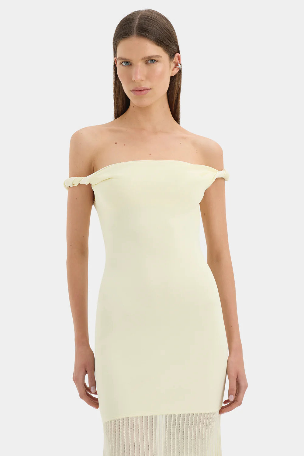 Elia Off Shoulder Twist Dress