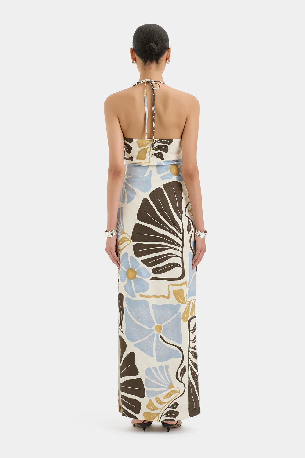 Lola Pleated Midi Dress