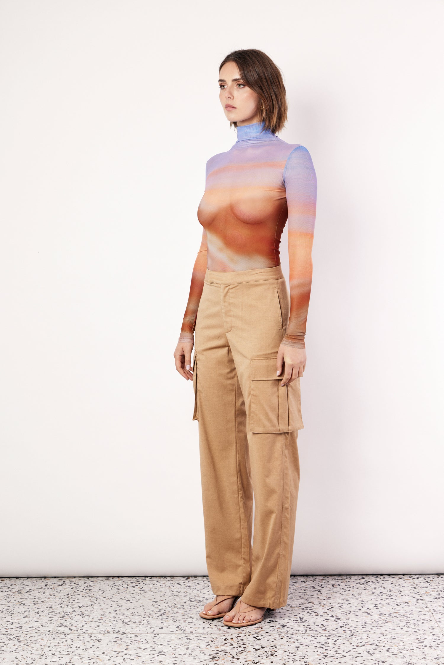 Sunset Vista Funnelneck Top