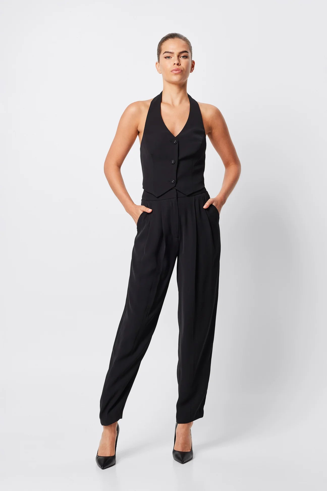 Saint Tropez Vest - Black