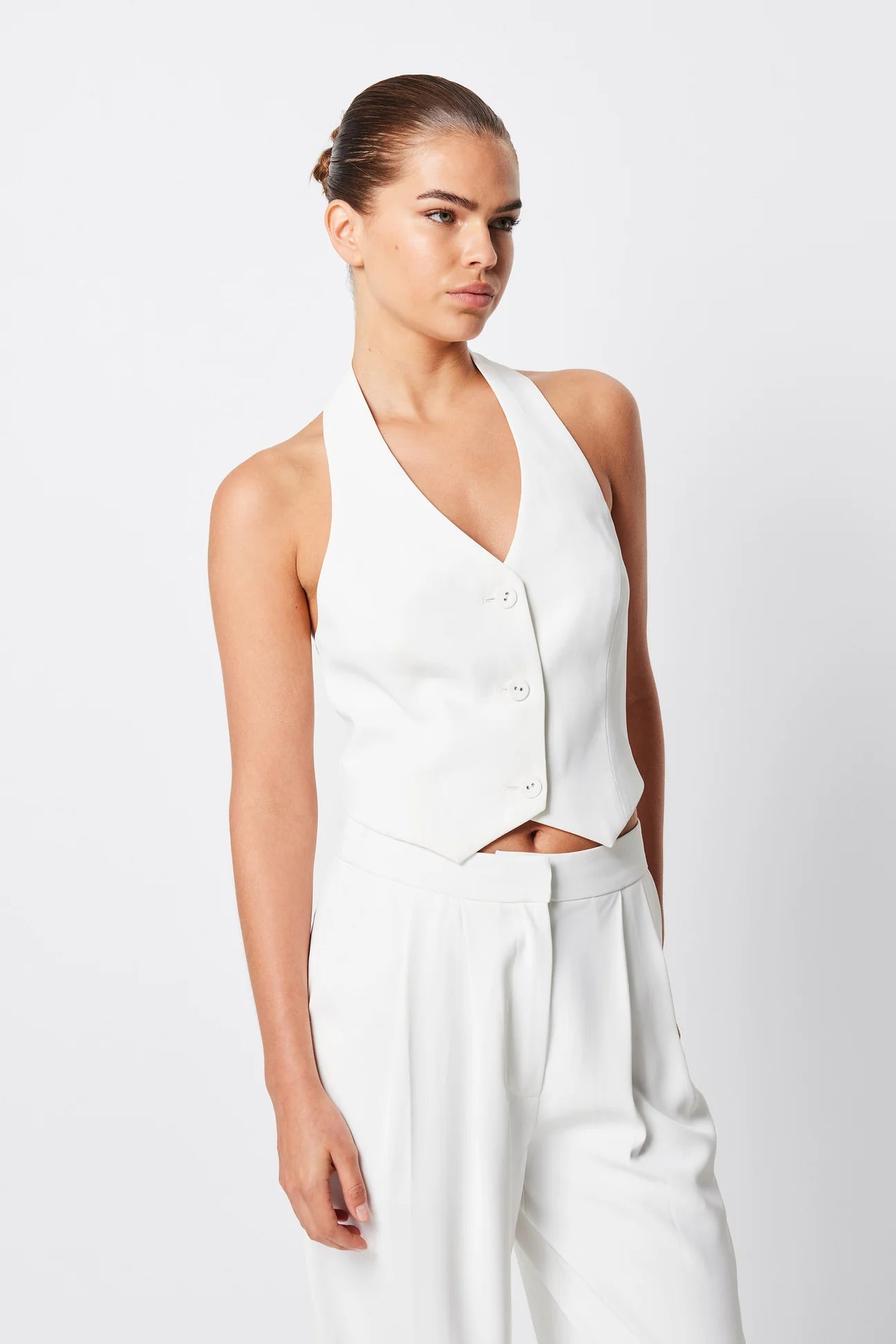 Saint Tropez Vest - White