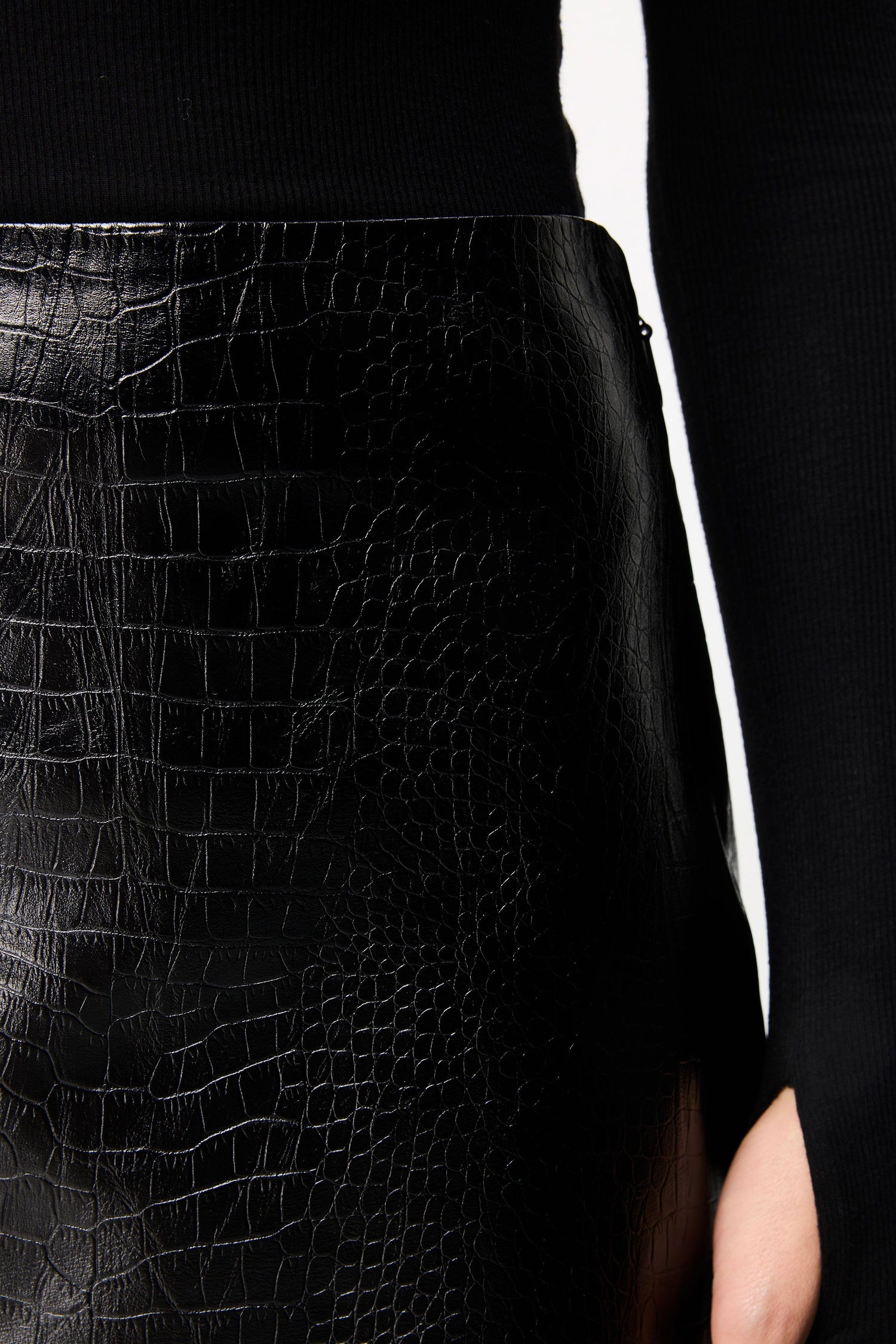 Salt Water Mini Skirt - Croc