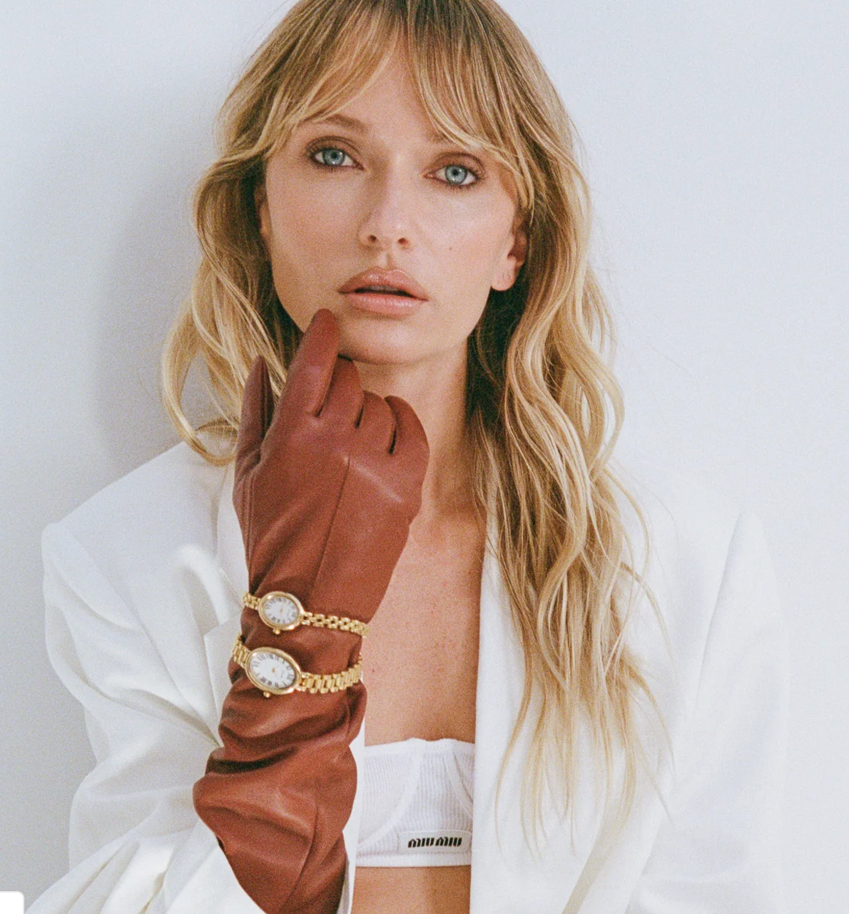 Baby Link Watch - Gold