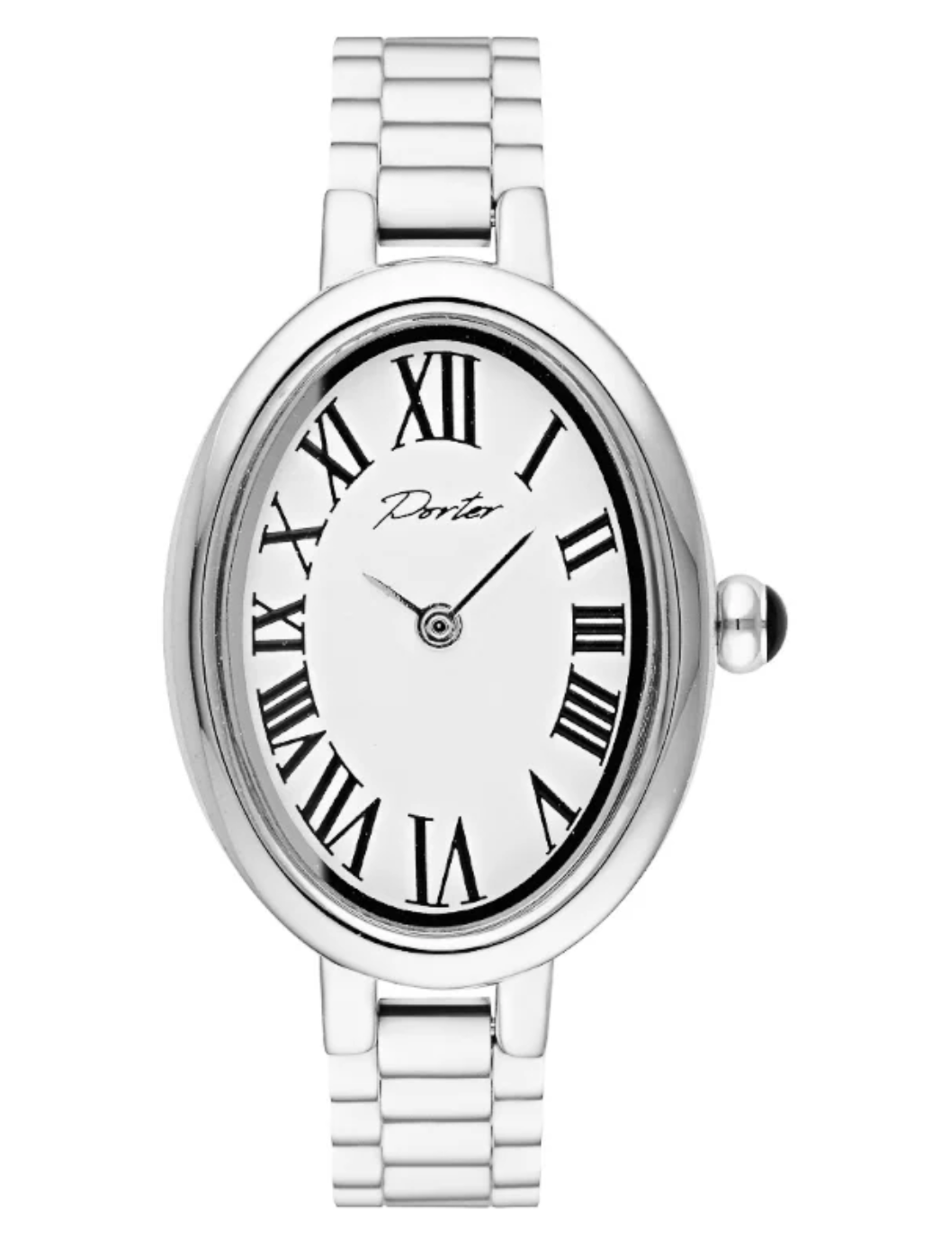 Baby Link Watch - White Gold