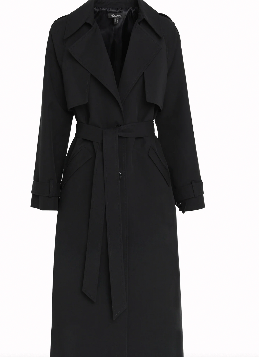Franklin Trench Coat - Black