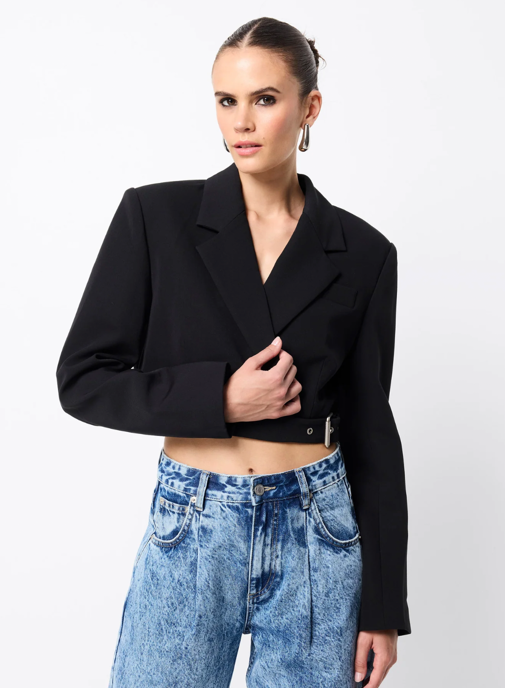 Rebellion Crop Blazer