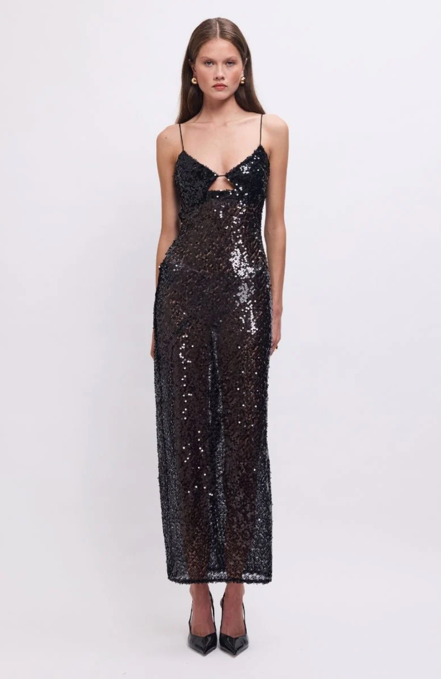 Allure Sequin Maxi Dress
